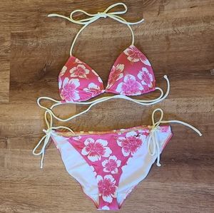 Hollister flower bikini